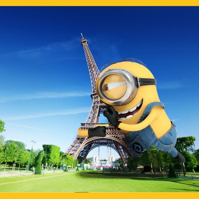  Stuart novamente em Paris, apaixonado pela Torre Eiffel, como n&amp;atilde;o se derreter? 
 &amp;nbsp; 