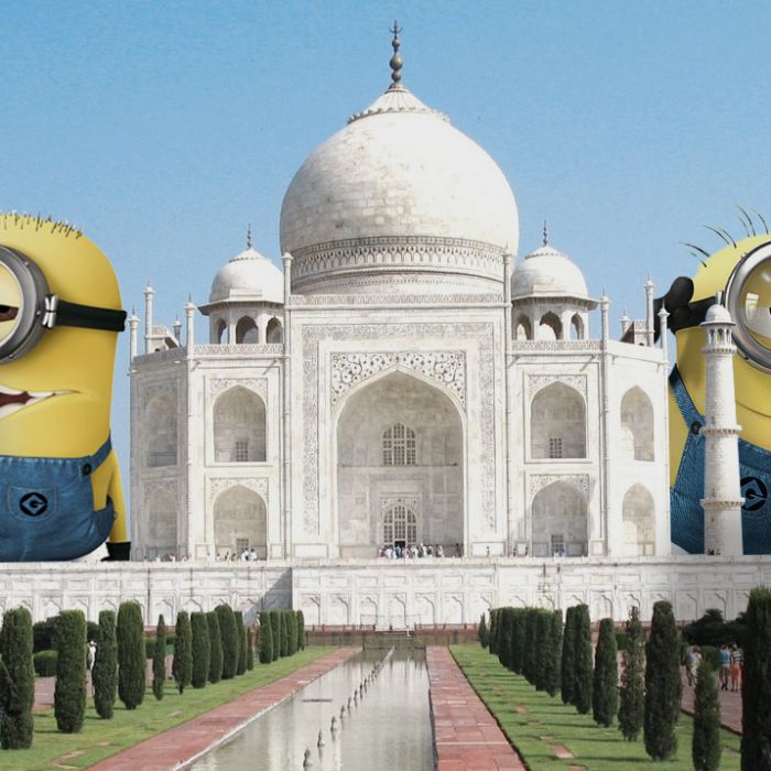  E quem disse que o Taj Mahal na &amp;Iacute;ndia ficaria de fora?&amp;nbsp; 