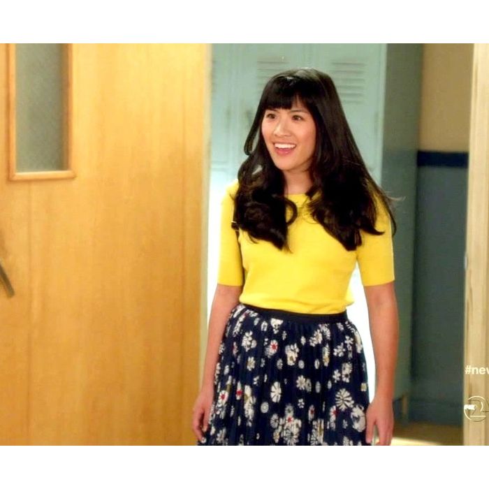Em &quot;The Big Bang Theory&quot;, Mandy (Melissa Tang) é a mulher que Leonard (Johnny Galecki) beijou quando deu um tempo com Penny (Kaley Cuoco)