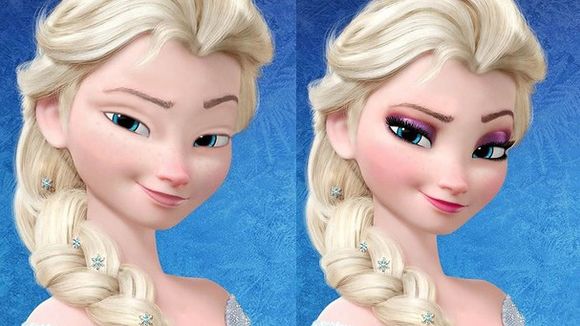 Elsa, de "Frozen", à "Mulan": veja o antes e o depois das Princesas da Disney sem maquiagem