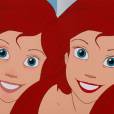  Ariel sempre foi muito moderna e maquiagem a prova d'&aacute;gua sempre fez parte da rotina da "Pequena Sereia"&nbsp; 