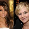 Jennifer Lawrence deixou de lado seu visual "Jogos Vorazes" para encurtar as madeixas e deixar seu fios loiraços