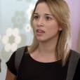 Jéssica (Laryssa Ayres) se explica para Luciana (Marina Moschen) em "Malhação"
