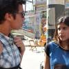 Filipe (Francisco Vitti) leva esbarrão e um fora de Lívia (Giulia Costa) em "Malhação"