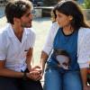 Novela "Malhação": Roger (Brenno Leone) desviou do beijo de Lívia (Giulia Costa)!