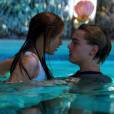 Em "Romeu + Julieta", Claire Dane e Leonardo DiCaprio não se deram muito bem. Obviamente gravar a cenas de beijo não foi algo muito legal