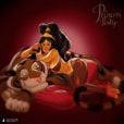 A Jasmim, de "Aladdin", combina muito com esse estilo mais sensual
