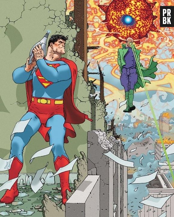 Um Superman mais fraco contra um Lex Luthor poderoso e descontrolado? Sorte que o Homem de Aço é inteligente o suficiente para lidar com isso