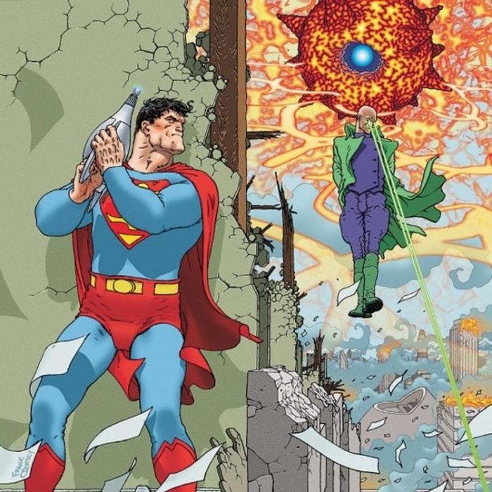 Um Superman mais fraco contra um Lex Luthor poderoso e descontrolado? Sorte que o Homem de Aço é inteligente o suficiente para lidar com isso