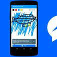 A novidade do Facebook já está presente no Messenger, chamada de Doodle Draw