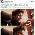 Justin Bieber, pelado em Bora Bora, vira meme na internet