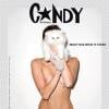 Miley Cyrus ficou completamente nua - e com um gatinho - na capa da revista Candy