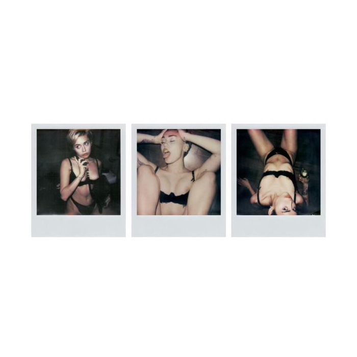 Um pequeno apanhado de fotos da Miley Cyrus de lingerie, só para variar um pouquinho