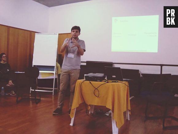 Gabriel Vasconcellos tem apenas 22 anos e já é bastante experiente em Consultoria Empresarial