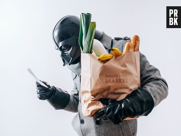 Darth Vader, de "Star Wars", também se complica com as compras do mercado
