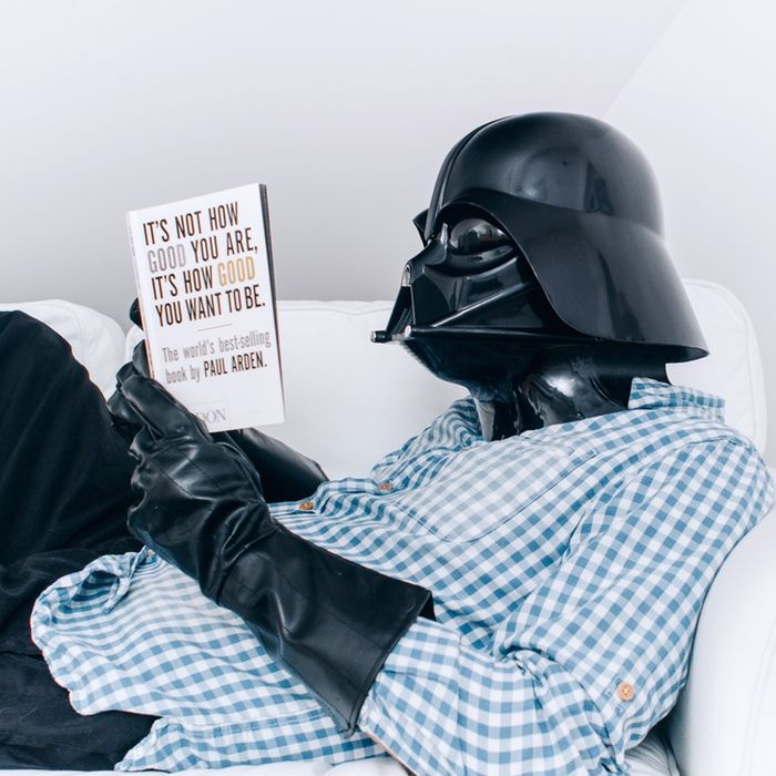 Darth Vader, de &quot;Star Wars&quot;, aprecia boas leituras