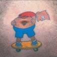 Tatuagem no umbigo: bem a cara do Bart Simpson fazer isso...