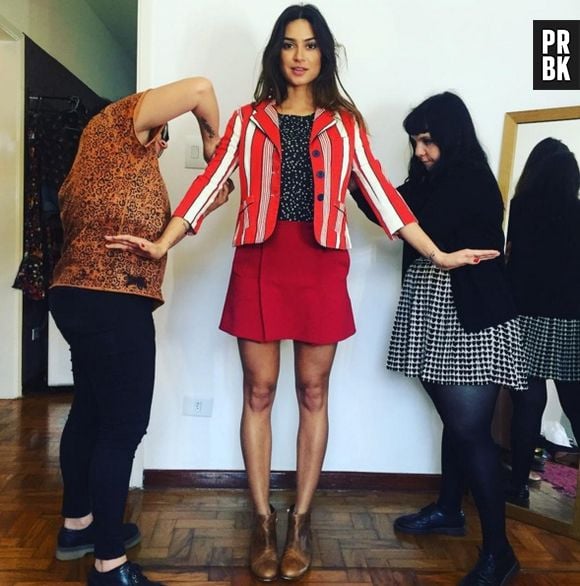 Thaila Ayala mostra looks diferenciados e super diferentes em suas redes sociais