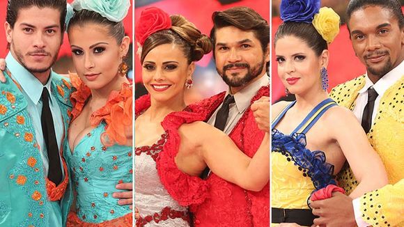 Na "Dança dos Famosos 2015": Arthur Aguiar, Viviane Araújo e Mariana Santos são os três finalistas!