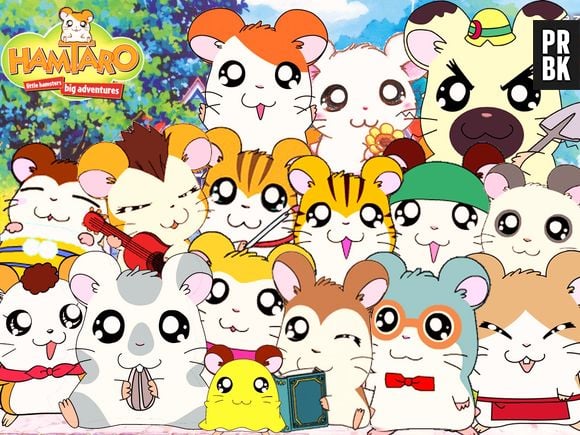 Os hamsters de "Hamtaro" deixavam todo mundo com um surto de fofura!