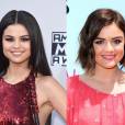 Selena Gomez e Lucy Hale (de "Pretty Little Liars") são bem parecidas!