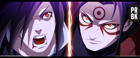 Luta entre Hashirama e Madara em "Naruto Shippuden: Ninja Storm 4"