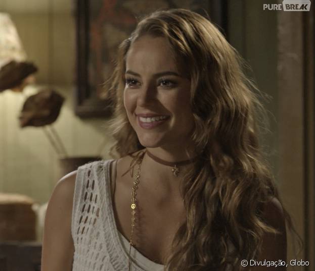 Em "Além do Tempo", Melissa (Paolla Oliveira) revela que Felipe (Rafael Cardoso) não é pai de Alex (Kadu Schons)!