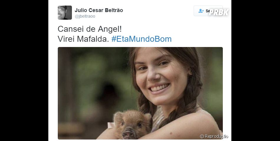 Emeta Mundo Bom Nova Novela Das Seis Da Globo Foi Um Dos Assuntos Mais Comentados Do Twitter Olha Ai A Camila Queiroz Agora Na Pele Da Mafalda Purebreak