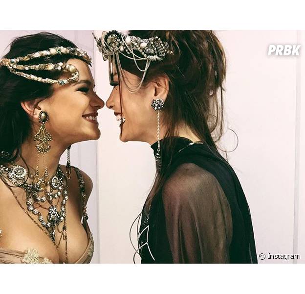Bruna Marquezine e Maria Casadevall se reencontram após "I Love Paraisópolis"