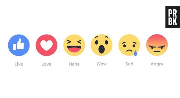 O botão "like" do Facebook ganhará cinco novas reações para usar nas postagens dos amigos