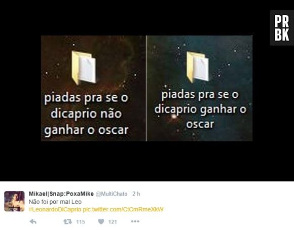 Tava todo mundo com a piada pronta sobre o Leonardo DiCaprio no Oscar 2016