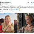 Margot Robbie, uma das estelas de "Esquadrão Suicida", resolveu homenagear no Oscar 2016 a Charlize Theron em "Branca de Neve e o Caçador". Claro que a internet não perdoou!