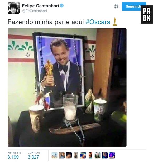 Teve gente que fez até altar pro Leonardo DiCaprio ganhar o Oscar 2016!