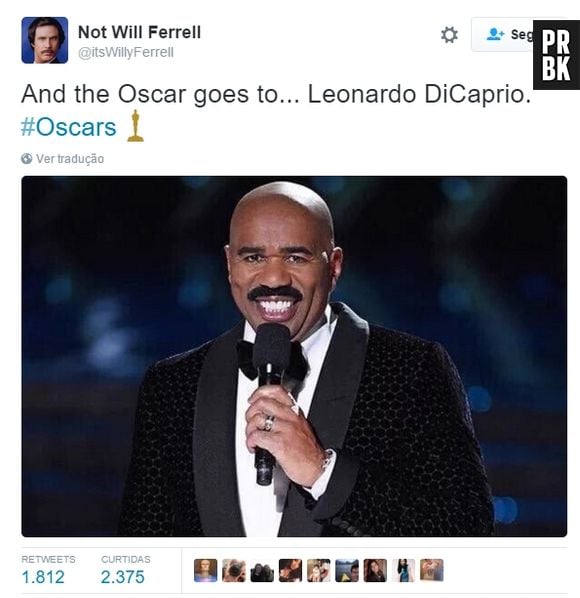 Até a gafe do apresentador do Miss Universo foi relembrada nos memes do Oscar 2016