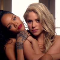 Shakira e Rihanna sensualizam juntas no clipe de "Can't Remember To Forget You"