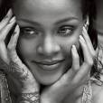 Rihanna aproveitou a entrevista para falar sobre relacionamento x agenda lotada. Quem será que vence?