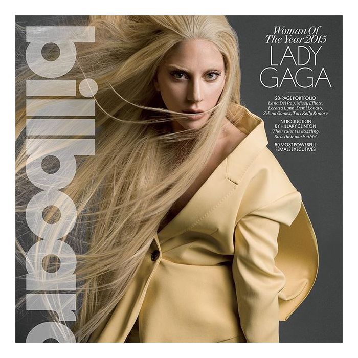 Lady Gaga foi eleita a Mulher do Ano de 2015 pela Billboard