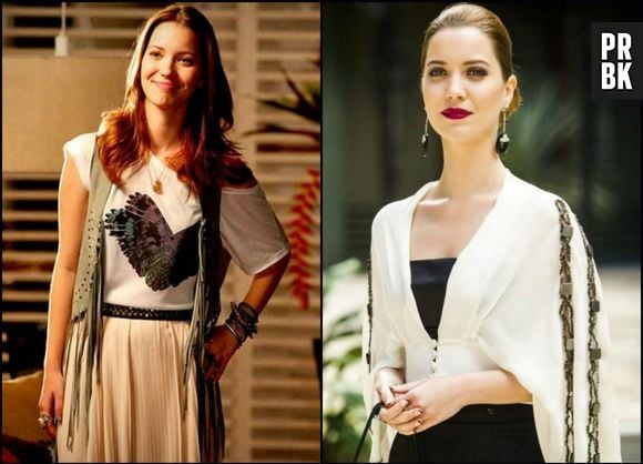 Nathália Dill era a descontraída Débora em "Avenida Brasil" e a vingativa Silvia em "Joia Rara"