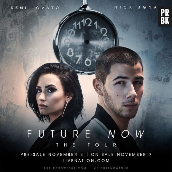 Demi Lovato deve passar pelo Brasil em breve, com Nick Jonas e sua "Future Now Tour"