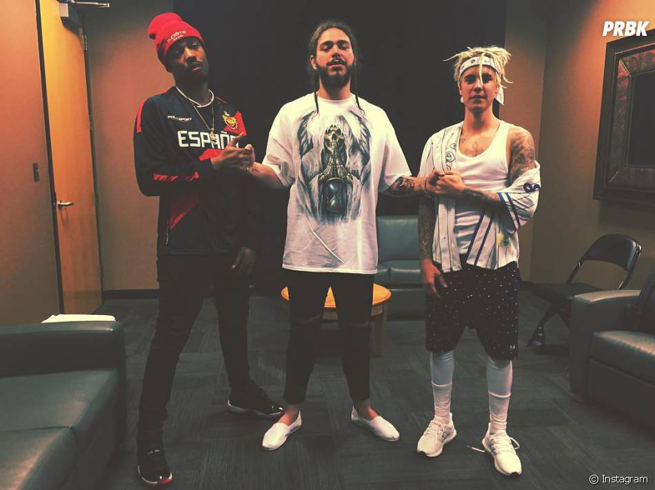 Justin Bieber e Post Malone são super amigos e estavam só brincando Purebreak