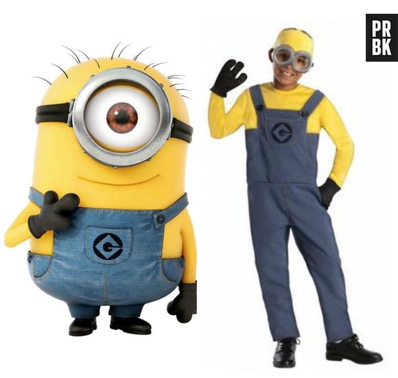 Pra quem quiser ser um Minion fofo nesse Carnaval, fica a ideia: um macacão + uma camiseta amarela e pronto!