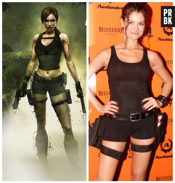 A diva dos Games não pode ficar de fora do carnaval 2014! Até Alinne Moraes já se rendeu ao look de Lara Croft, de "Tomb Raider".