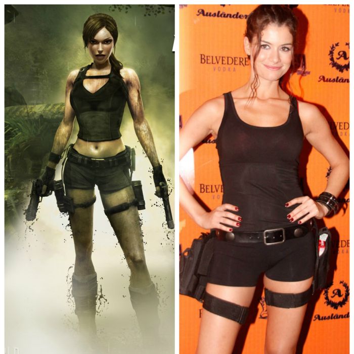 A diva dos Games não pode ficar de fora do carnaval 2014! Até Alinne Moraes já se rendeu ao look de Lara Croft, de &quot;Tomb Raider&quot;.
