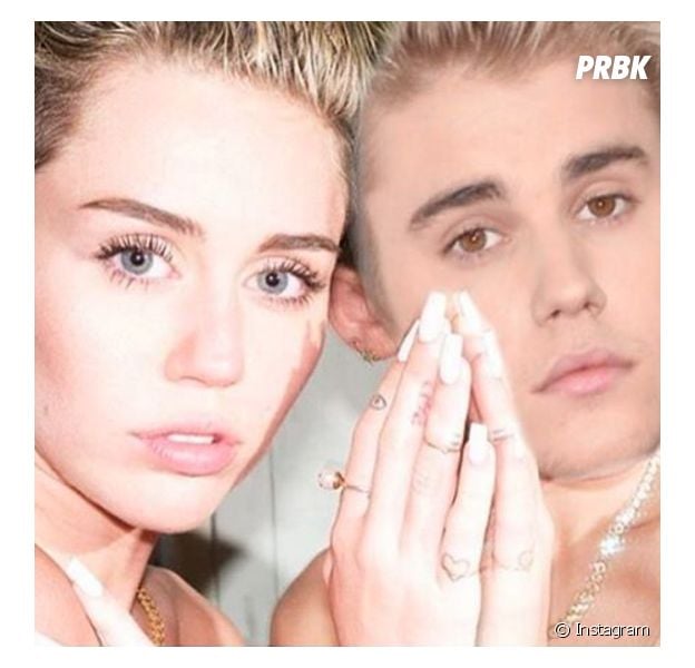 Miley Cyrus vive zoando Justin Bieber no Instagram!