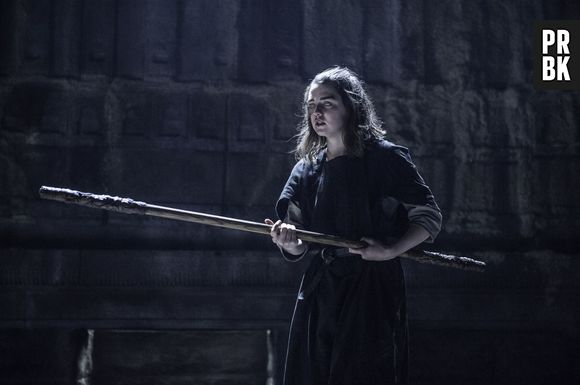 Na 6ª temporada de "Game of Thrones", Arya Stark (Maisie Williams) está em treinamento