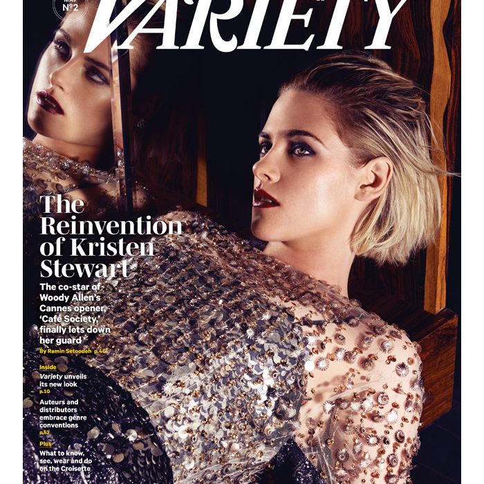 Kristen Stewart estampa a capa da revista Variety