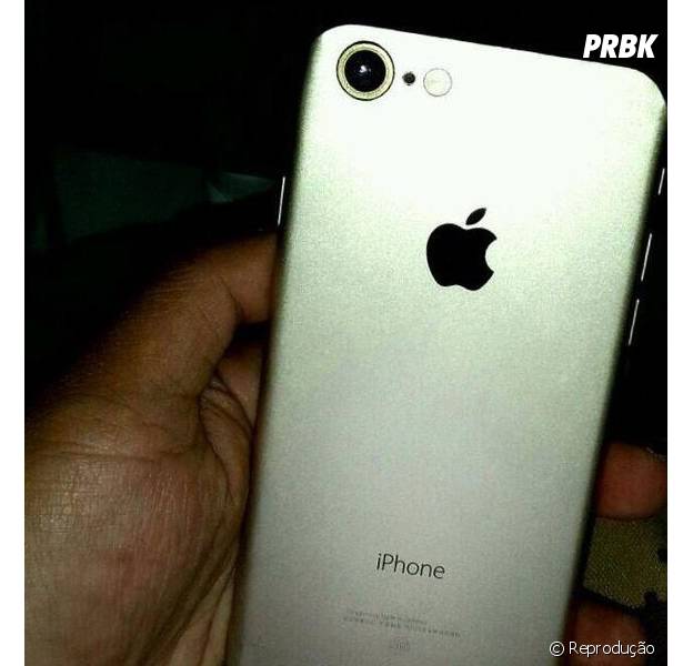 iPhone 7, da Apple, aparece com corpo metalizado em foto vazada!