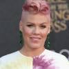 P!nk, presente na trilha sonora do filme, marcou presença no evento de "Alice Através do Espelho"