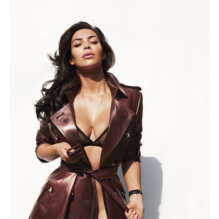 Kim Kardashian faz ensaio sensual na capa da GQ americana