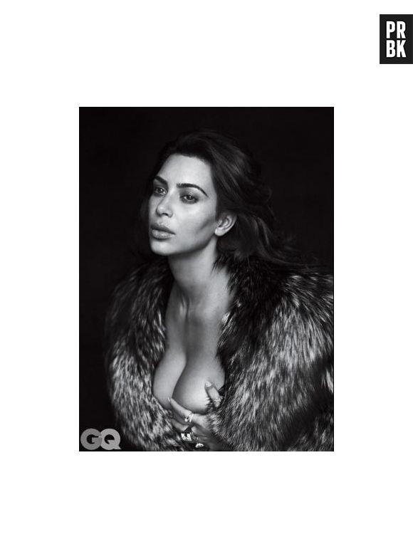 Kim Kardashian é fotografada para a revista GQ